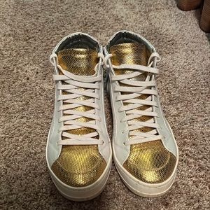 P448 high top sneakers